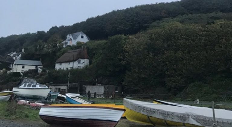 Secret beach, Cornwall 