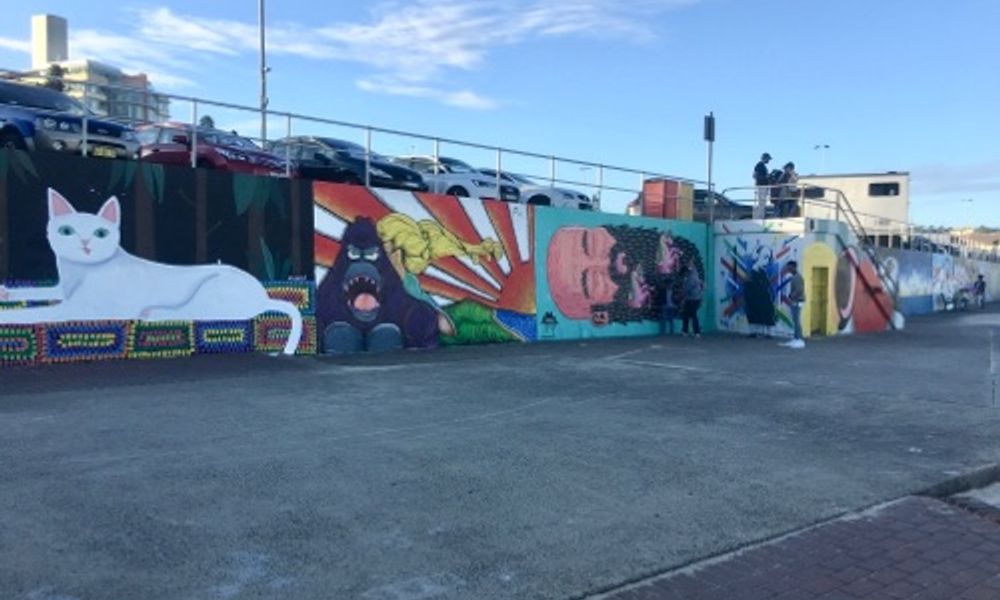 Bondi Beach Graffiti & Mural Wall