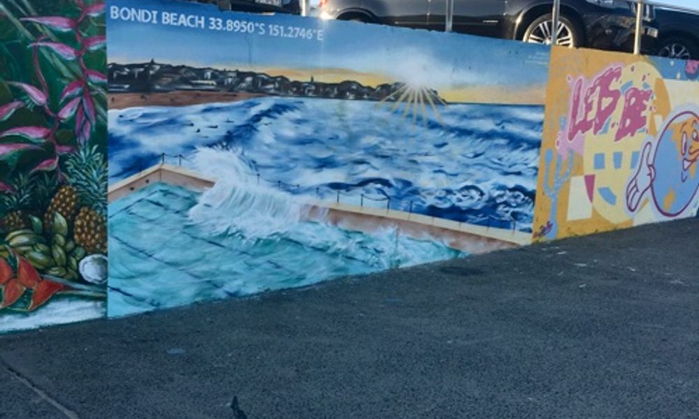 Bondi Beach Graffiti & Mural Wall