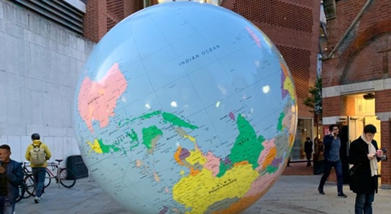 Portugal Street giant globe 