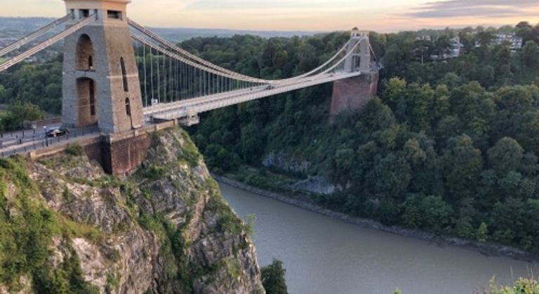 Bristol Suspension Bridge and observatory 