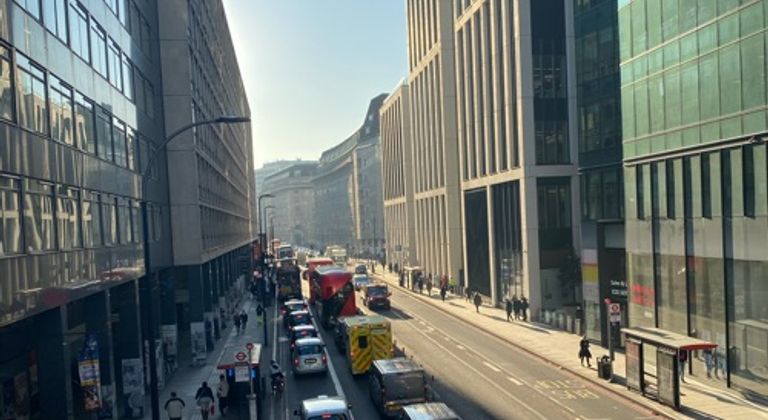Waterloo station overpass