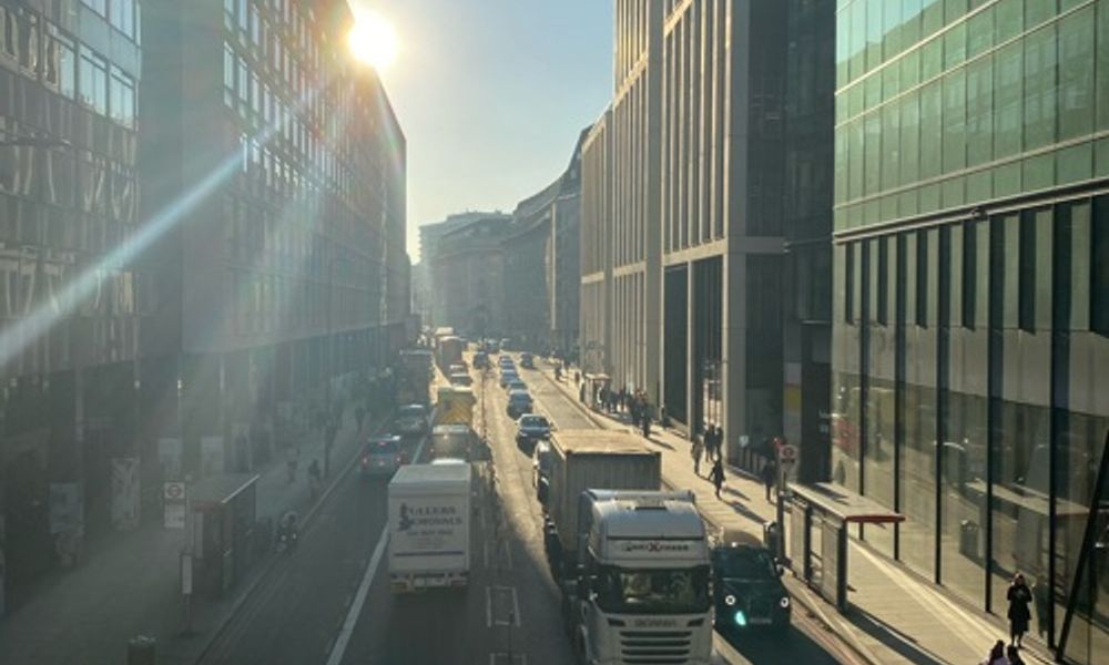 Waterloo station overpass