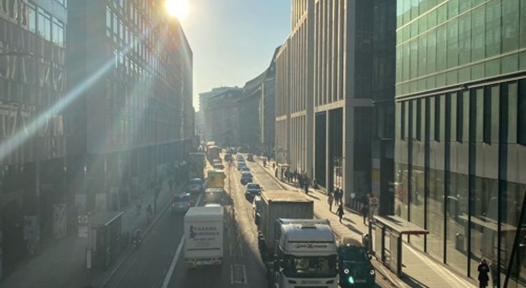 Waterloo station overpass