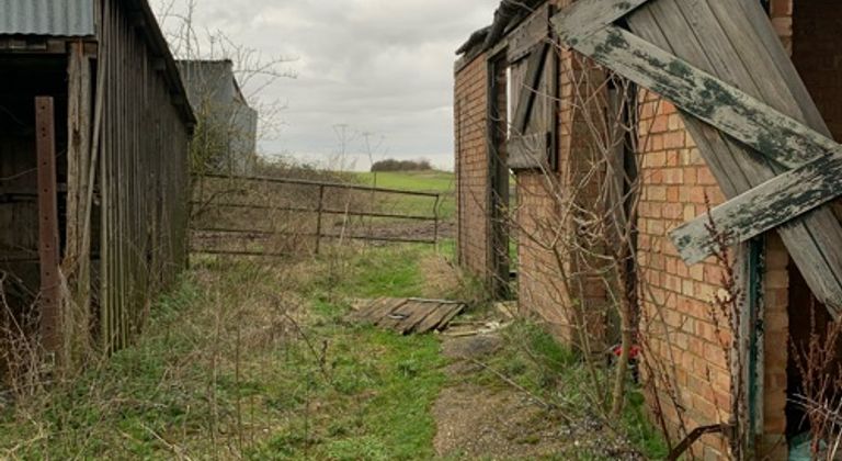 Abandoned stables/pig farm