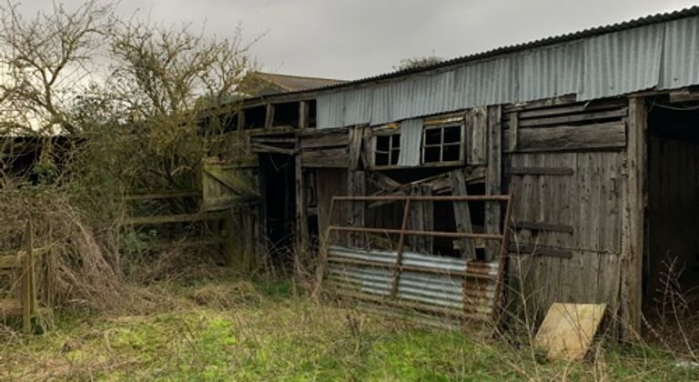 Abandoned stables/pig farm