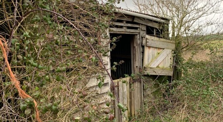 Abandoned stables/pig farm