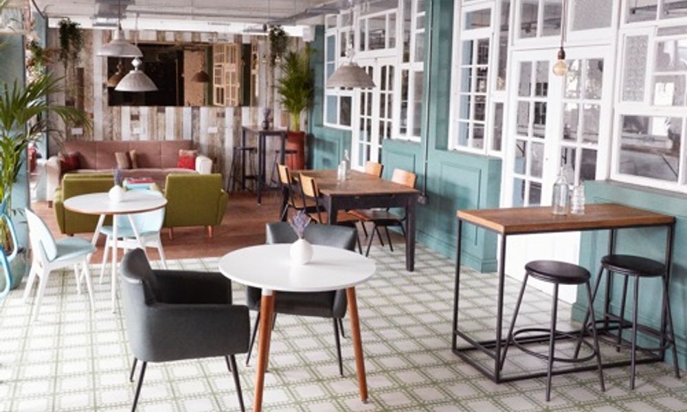 Canal side warehouse in the heart of East London