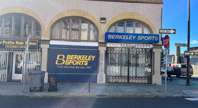 Abandoned Berkeley Sports store