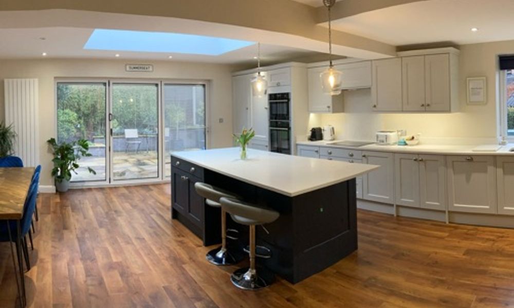 1900 original & modern contrast home