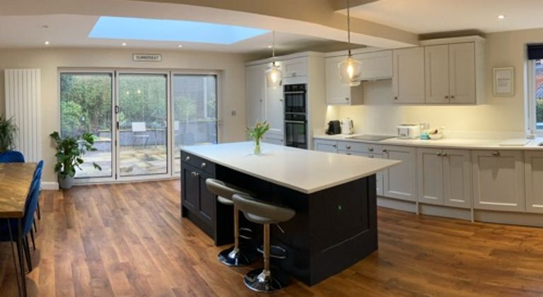 1900 original & modern contrast home