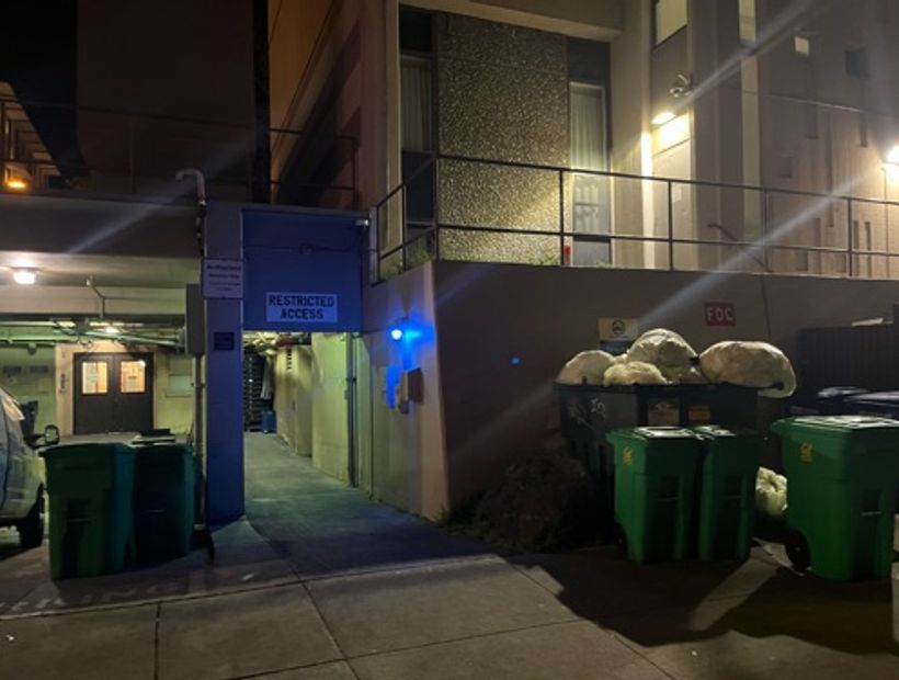 Back of apartment building 2