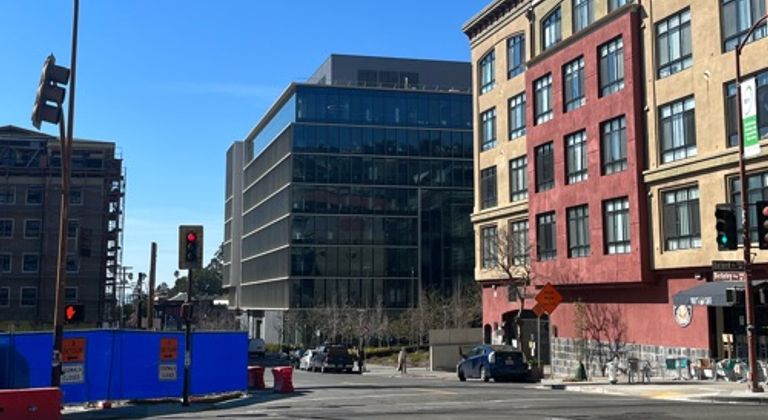 Skyscraper Glass-Pane Building