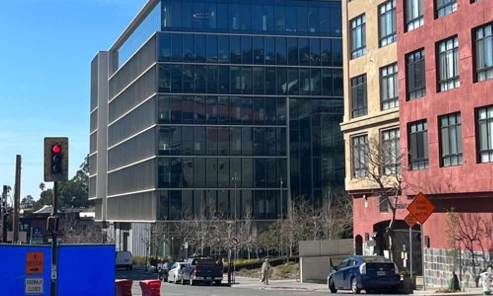 Skyscraper Glass-Pane Building