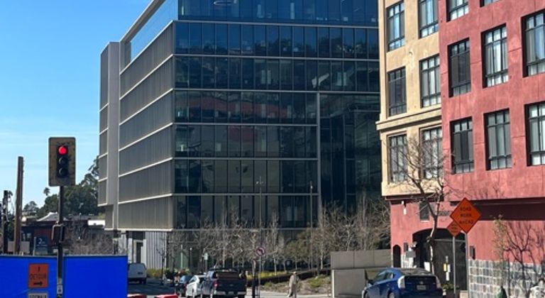 Skyscraper Glass-Pane Building