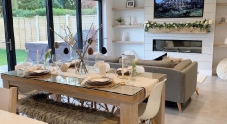 Vicky’s Cheshire home